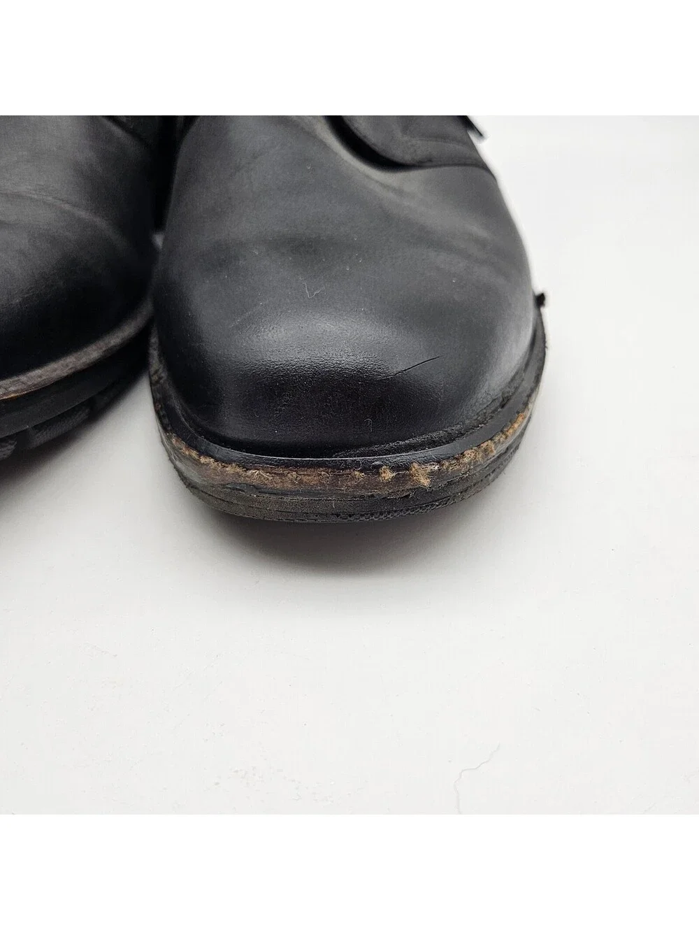 Ecco Danish Design Mens Size 43 London Plain Toe Chukka Boots Black US Size 10